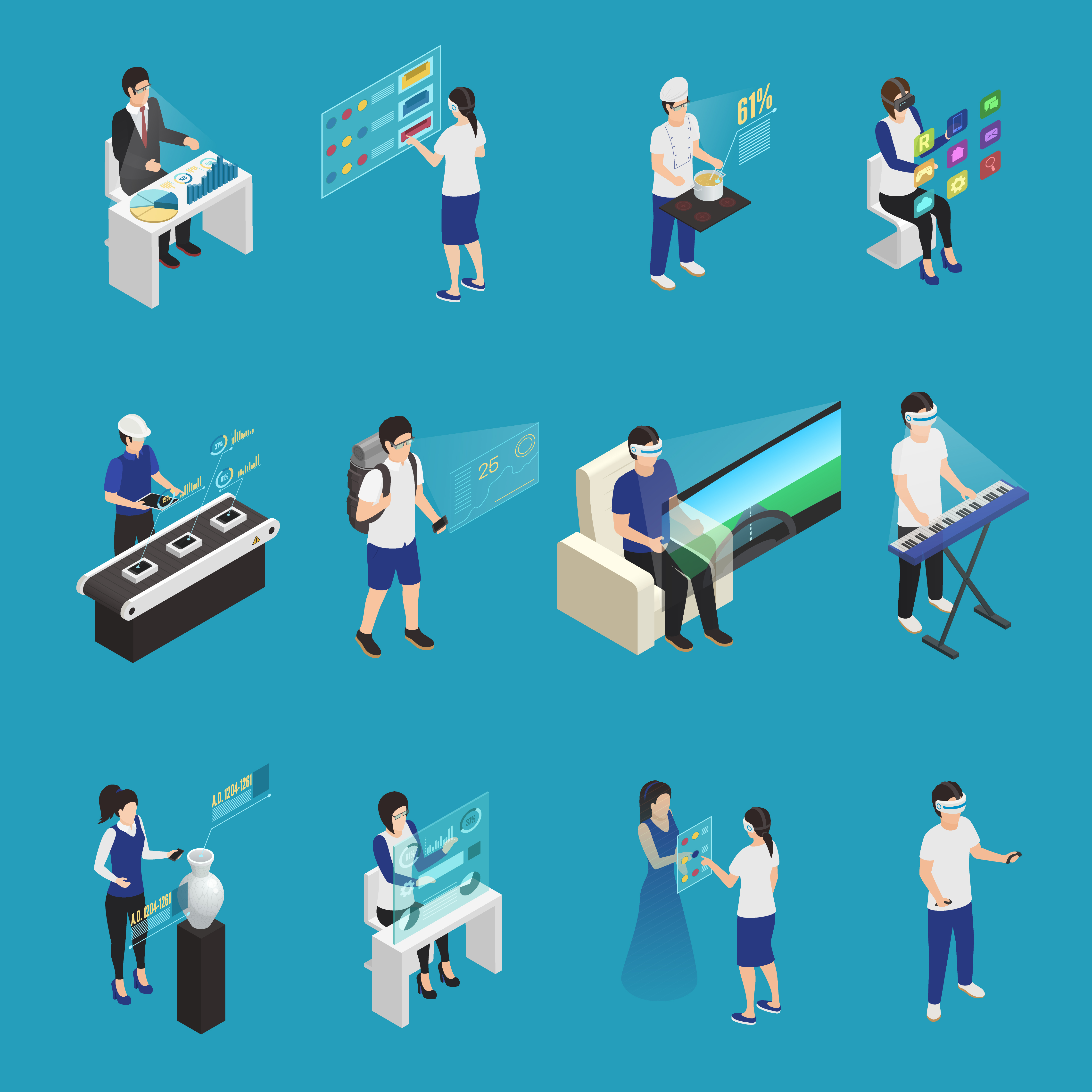 people of different professions